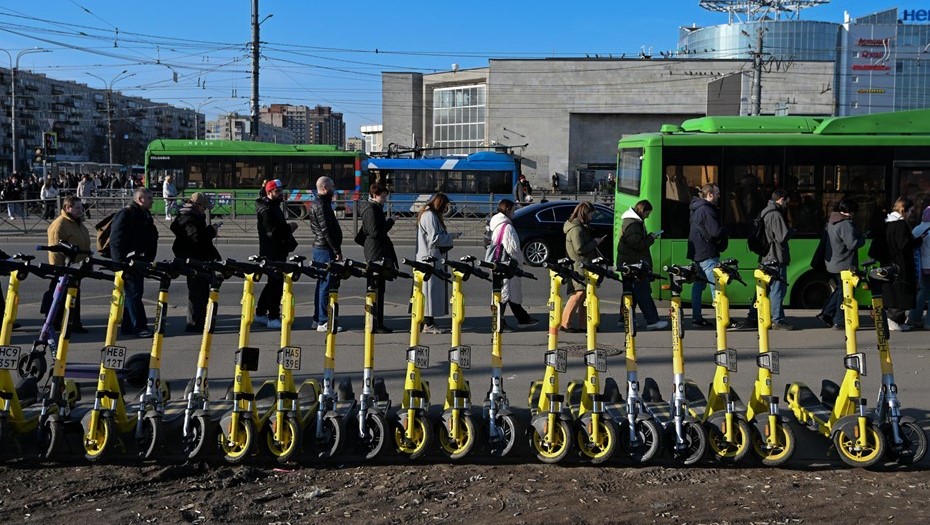 Сезон электросамокатов официально стартовал в Петербурге Сезон электросамокатов официально стартовал в Петербурге