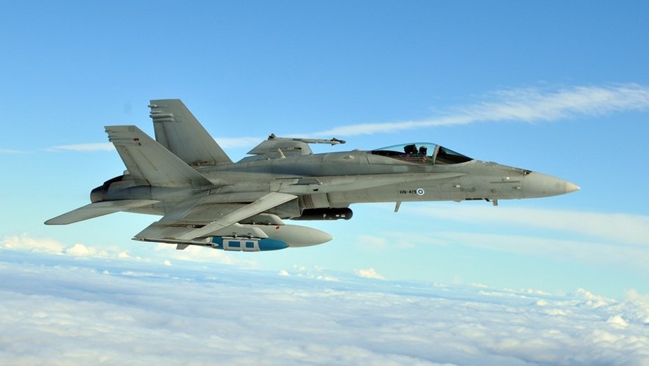 Истребитель F/A-18C/D Hornet ВВС Финляндии.

