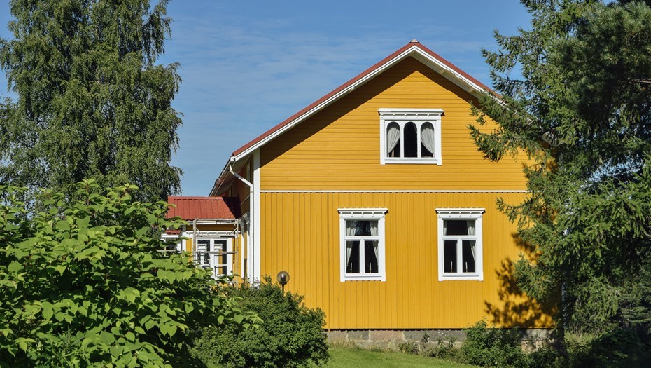 Традиционный дом в Финляндии. Традиционный дом в Финляндии.
