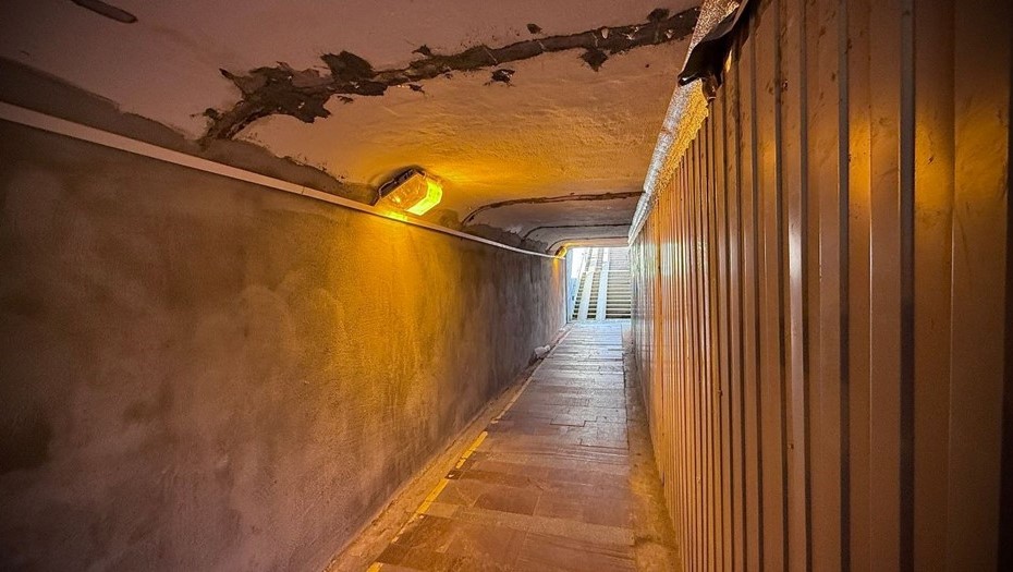 Ремонт подземного перехода на Савушкина в Приморском районе Петербурга 