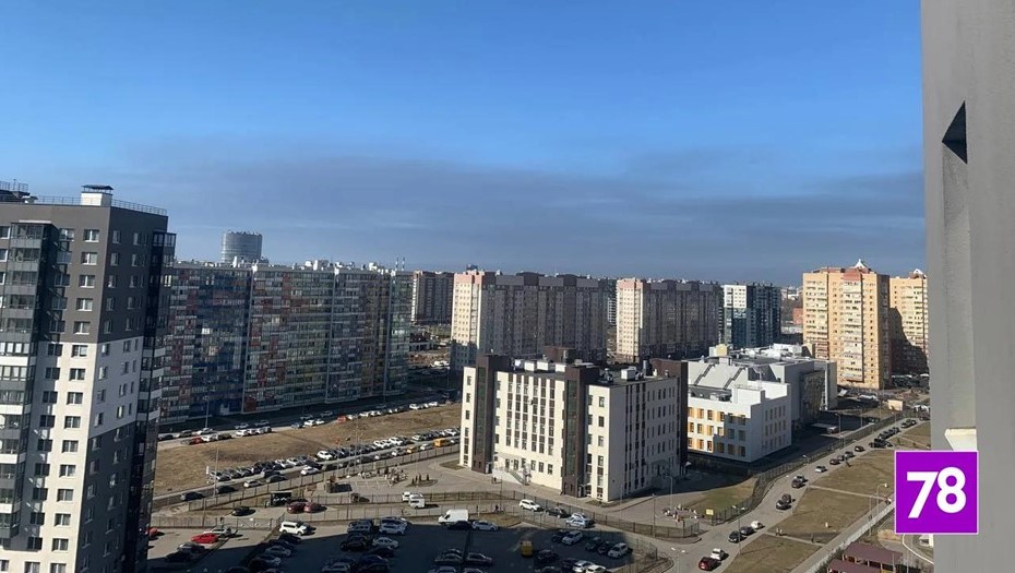 Дымка над Петербургом 27 марта 2026 года 