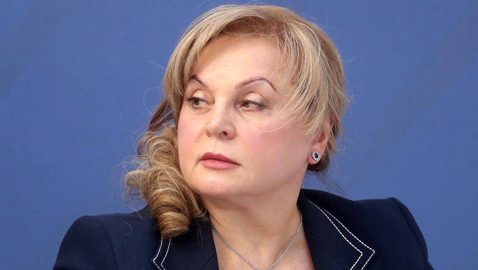 Председатель Центризбиркома России Элла Памфилова

