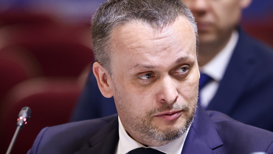 Министр транспорта РФ Андрей Никитин на международном транспортно-логистическом форуме