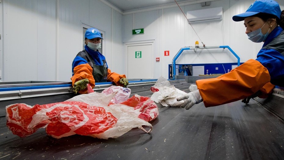 Пуск оборудования комплекса по переработке отходов "Волхонка"