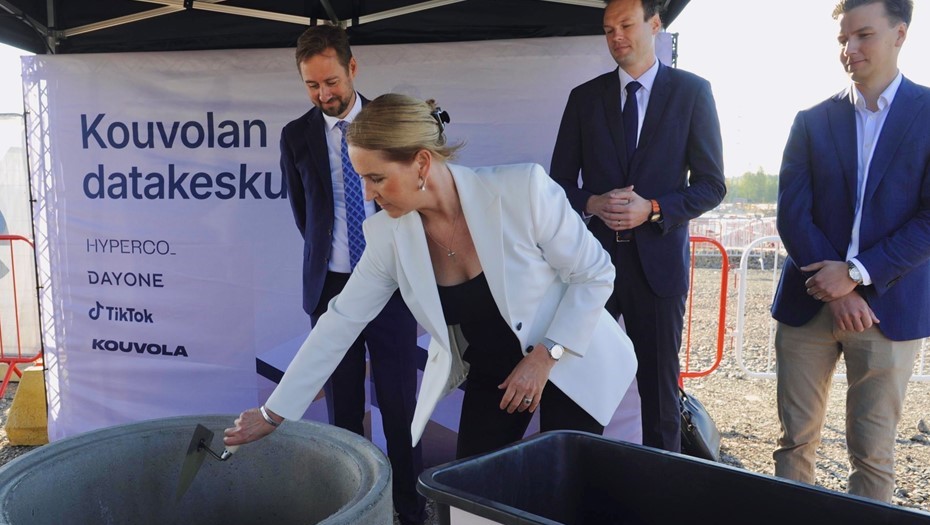 Начало строительства дата-центра в Коуволе, Финляндия. Начало строительства дата-центра в Коуволе, Финляндия.