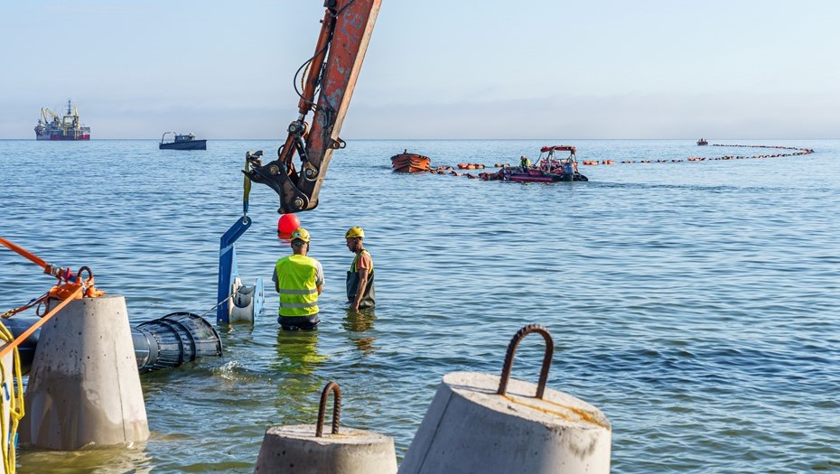 Работы по ремонту EstLink 2 между Эстоний и Финляндией в 2024 году. Работы по ремонту EstLink 2 между Эстоний и Финляндией в 2024 году.