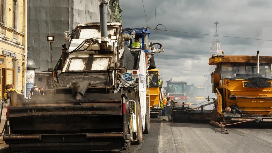 Ремонт дорожного полотна Невского проспекта в 2025 году Ремонт дорожного полотна Невского проспекта в 2025 году
