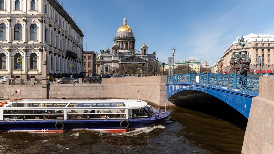 Навигация маломерных судов по рекам и каналам Петербурга официально началась 15 апреля