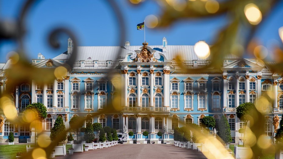Большой Екатерининский дворец в Царском Селе 