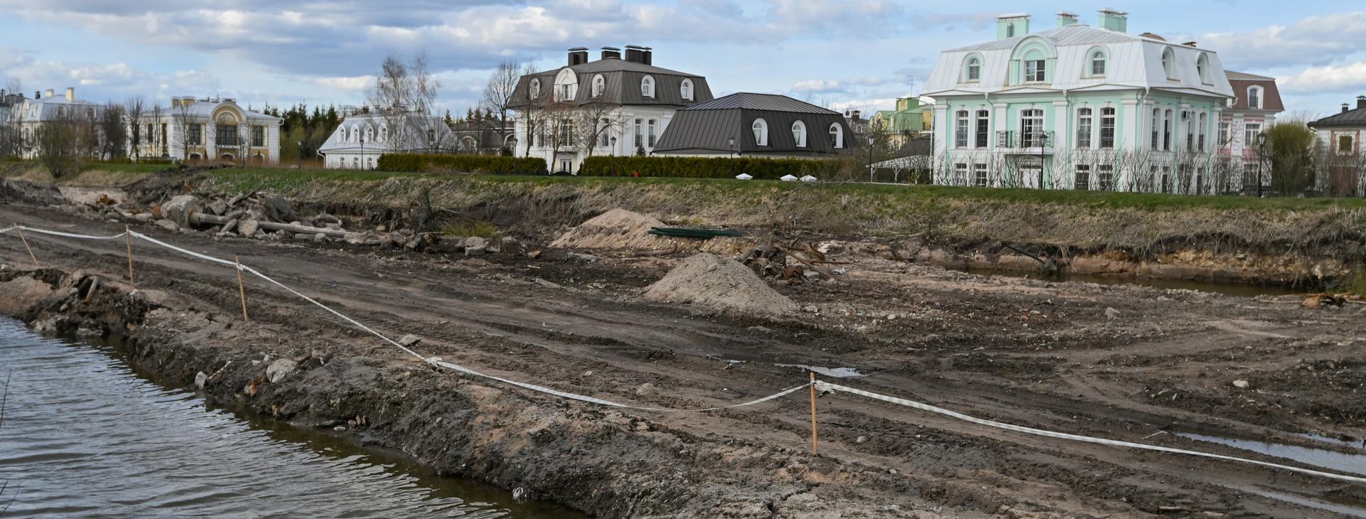 строительство магистрали М-32 и коттеджный посёлок "Северный Версаль".