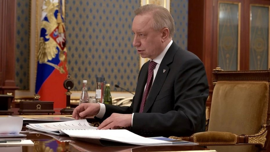 Губернатор Петербурга Александр Беглов 