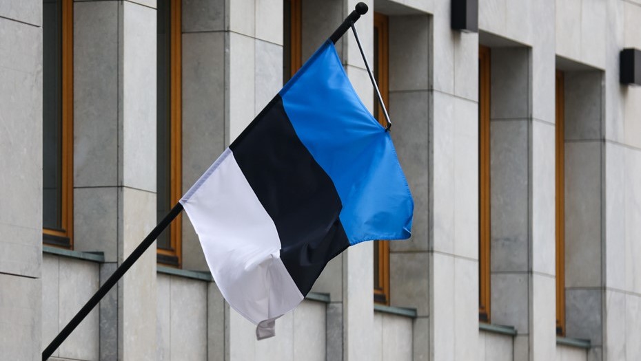 Флаг Эстонии.