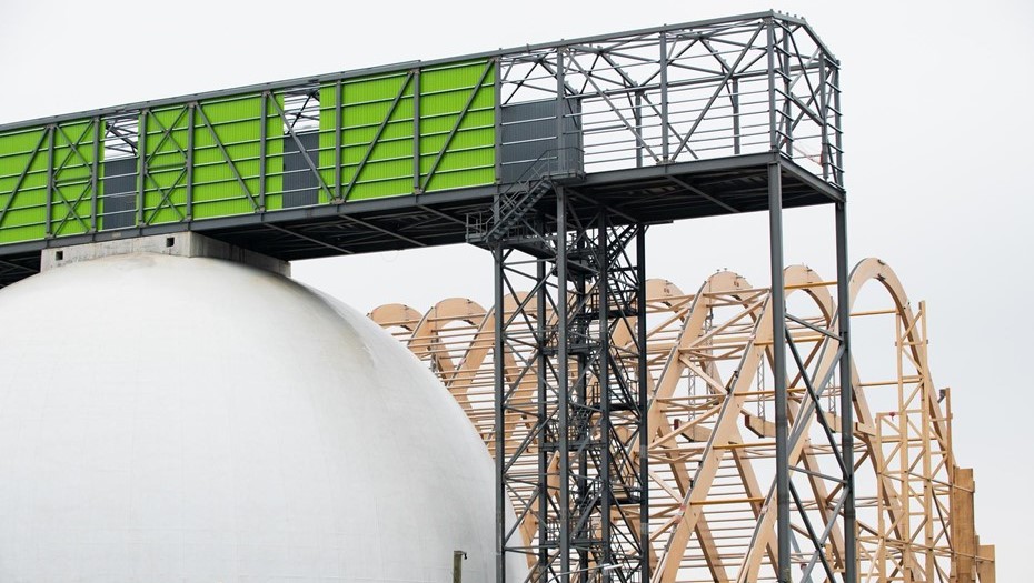 Строительство морского терминала "Port Favor" в Усть-Луге.