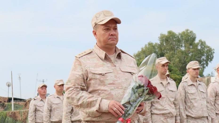 Александр Чайко в должности командующего российской группировкой войск в САР, 2022 год 