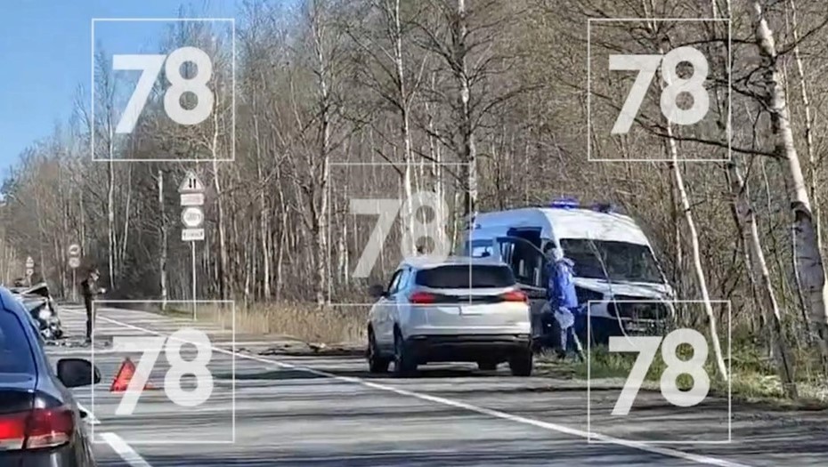 ДТП на Зеленогорском шоссе в Курортном районе Петербурга 6 мая 2026 года 