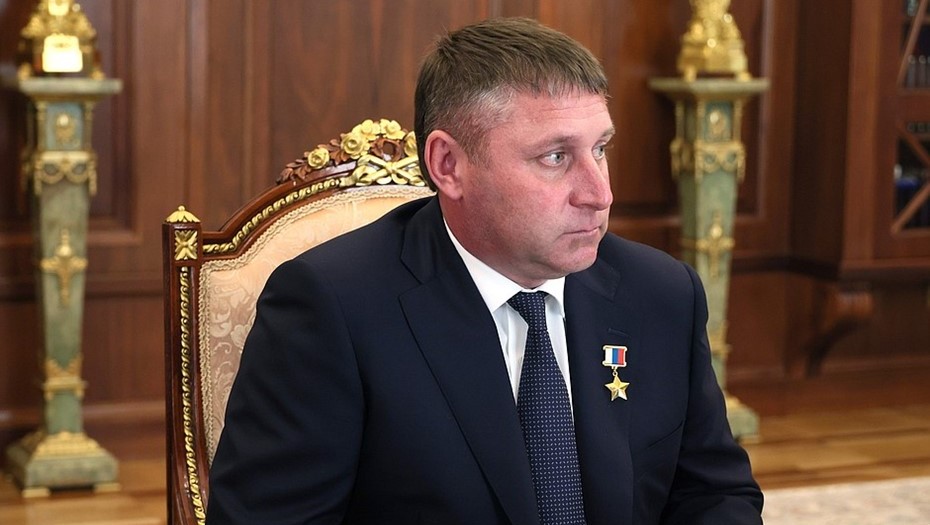 Временно исполняющий обязанности губернатора Белгородской области Александр Шуваев Временно исполняющий обязанности губернатора Белгородской области Александр Шуваев