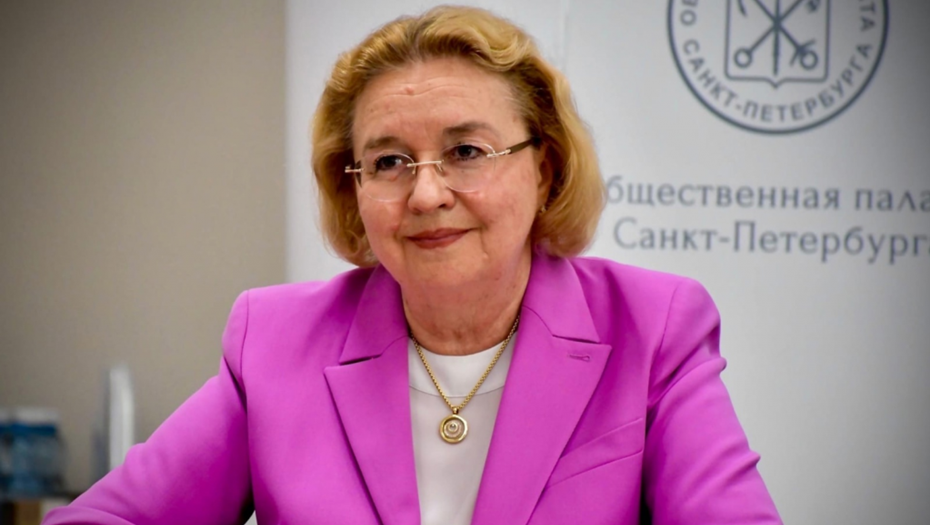 Председатель Общественной палаты Петербурга Ирина Соколова Председатель Общественной палаты Петербурга Ирина Соколова