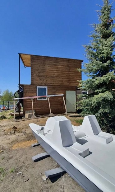 Незаконный причал в Красном Селе 