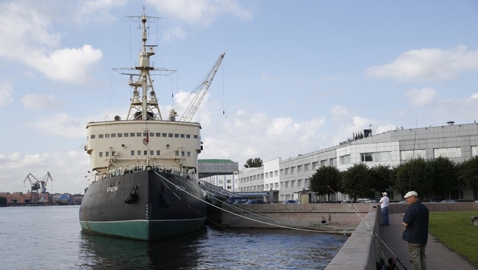Ледокол "Красин" в Петербурге Ледокол "Красин" в Петербурге