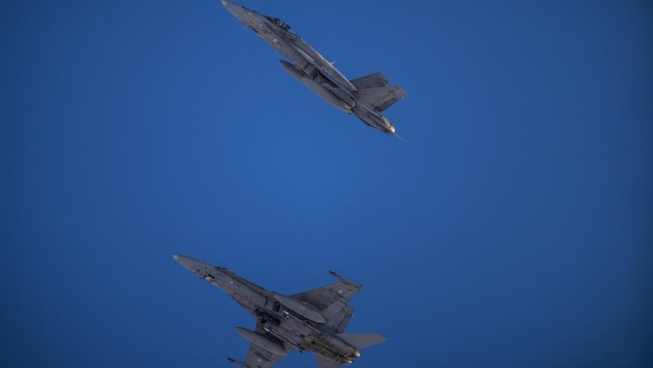 Истребители F/A-18 Hornet ВВС Финляндии. Истребители F/A-18 Hornet ВВС Финляндии.