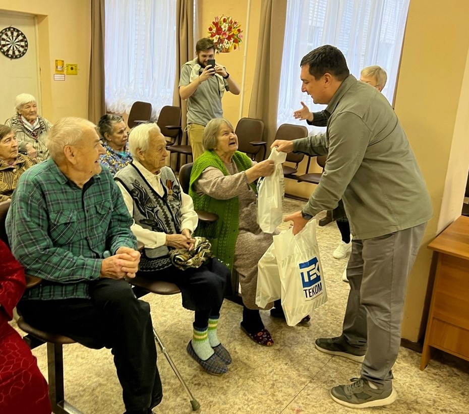 Искреннее внимание к ветеранам