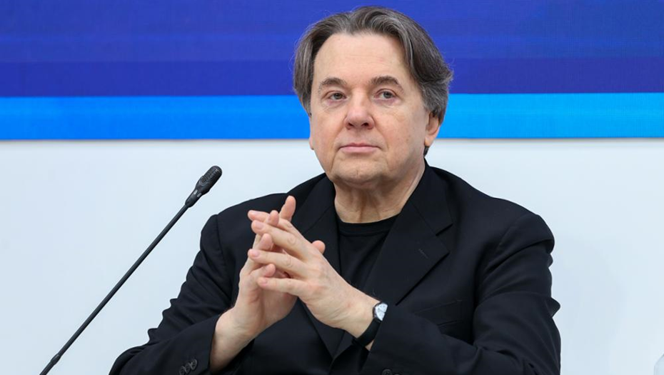 Генеральный директор Первого канала Константин Эрнст на ПМЭФ-2026.