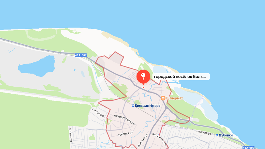 Власти Ленобласти предупредили об опасности посещения района Большой Ижоры в ближайшие дни