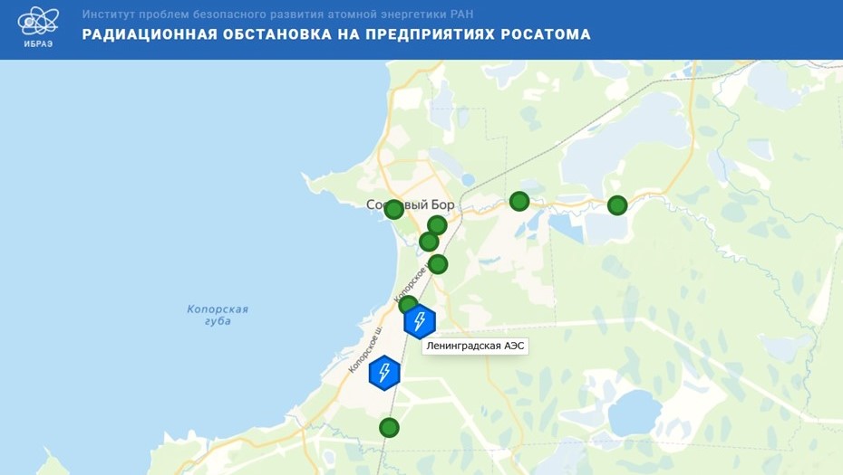 Расположение ЛАЭС Расположение ЛАЭС