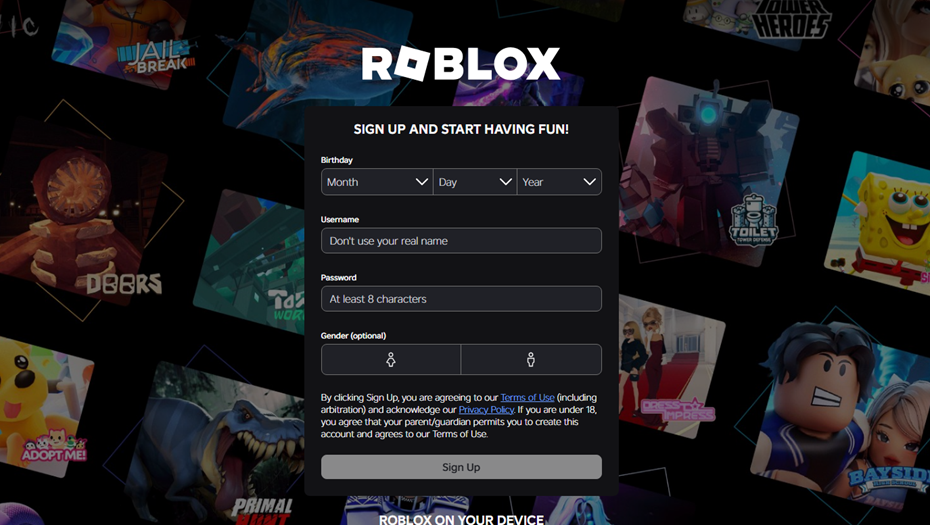 Сайт Roblox 10 июня открывается без проблем