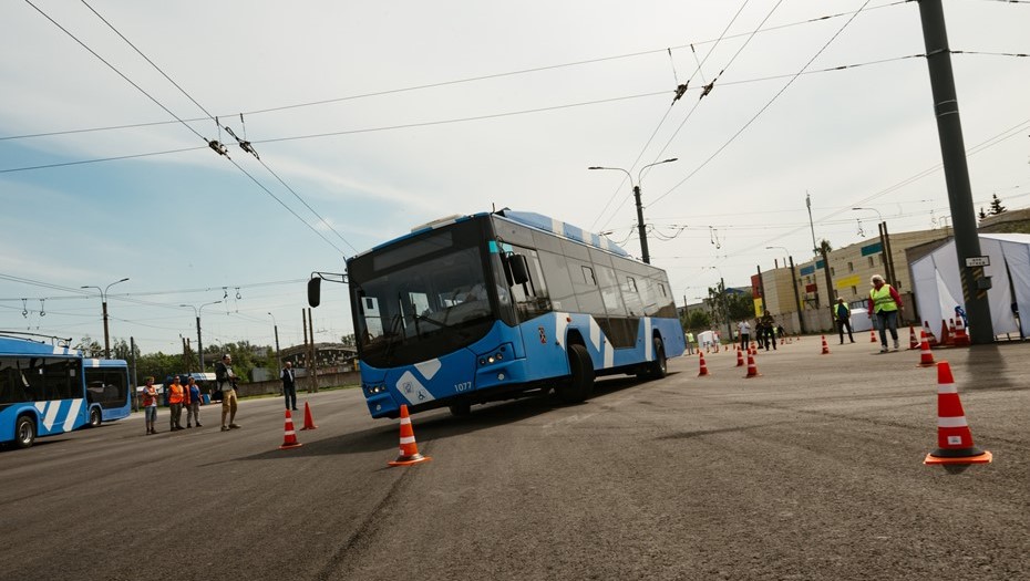 XXII Всероссийский конкурс "Лучший водитель троллейбуса". XXII Всероссийский конкурс "Лучший водитель троллейбуса".