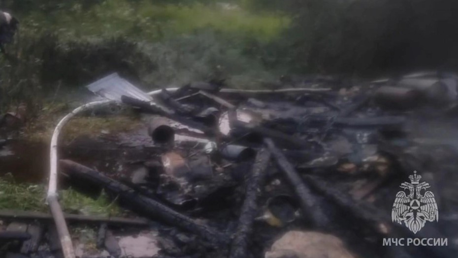 В пожаре в частном доме в Ленобласти пострадала женщина